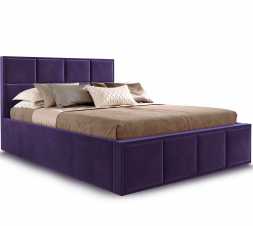 Кровать Октавия (мора фиолетовый) 1400x2000 мм с подъемным механизмом