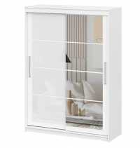 Шкаф-купе ШКП-3 (1,6м) лдсп белый текстурный