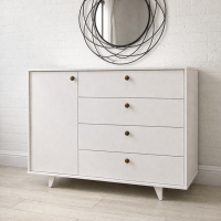 Комод Легенда New цвет белый