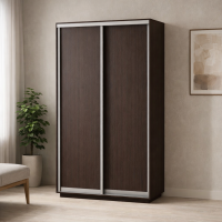 Шкаф Версаль 2-120 венге глухие фасады