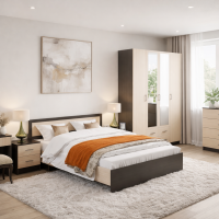 Спальный гарнитур Гармония венге / белфорт