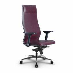 Metta L 1m 42/4D_17839_Кожа перфорированная NewLeather - Темно-бордовый_Кожа перфорированная NewLeather - Темно-бордовый