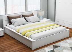 Кровать Сакура 160х200см лдсп белый 
