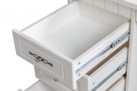 Стол письменный Прованс 1270мм бодега белая / патина премиум