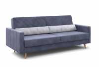 Диван-кровать Норд велюр мора деним мора серый