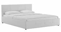 Интерьерная кровать Синди Марика 483 к/з (белый) 1400х2000 мм