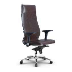 Metta L 1m 42/4D_17838_Кожа перфорированная NewLeather - Темно-коричневый_Кожа перфорированная NewLeather - Темно-коричневый