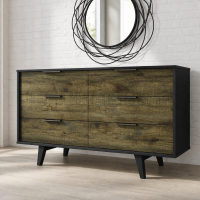 Комод Чикаго цвет: графит / дуб коми