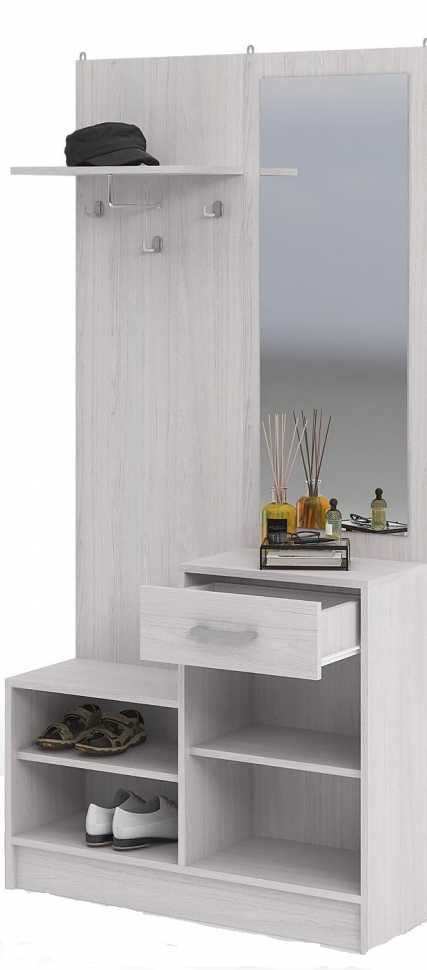 Прихожая Дебора 900х1840х282мм дуб анкор купить в интернет-магазине ...