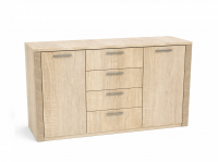 Комод СВ-512 Флоренция (1400х1006х407мм) дуб сонома светлый