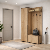 Прихожая Норден 1,2м дуб крафт золотой