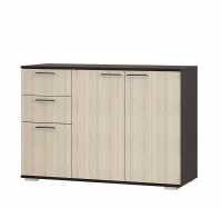 Комод Стандарт №3 NEW 1200х828х460мм венге / лоредо