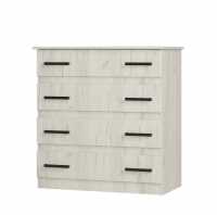 Комод Стандарт №6 NEW (882х920х460мм) дуб крафт белый