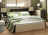 КР 552 Бассо кровать с прикроватным блоком венге / белфорт