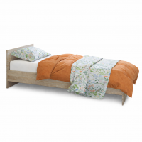 Кровать Мальта New сп. место 0,9х2,0м лдсп дуб сонома