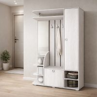 Прихожая Весна-2 (1,2м) лдсп ясень анкор светлый