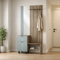 Прихожая Олива ПР-04 (1,0м) дуб каньон / шарли бриз MF11