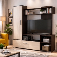 Мини-стенка Лима 1.5м венге / белфорт