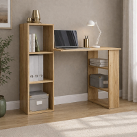 Стол компьютерный СТК-1 дуб крафт золотой