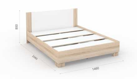 Основание под матрас ЛДСП 140*200см для кроватей СВ-мебель