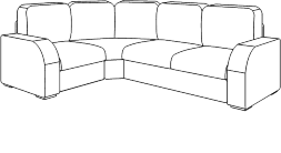 Угловой диван-кровать Рокси