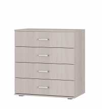 Комод Белла КМ-02 (802*872*470мм) лдсп белый