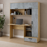 Стол письменный Техно крафт / цемент