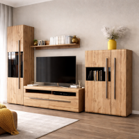 Гостиная Ницца композиция 3,1м дуб вотан