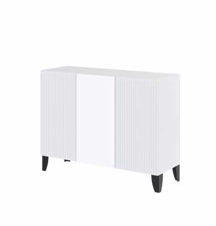 Комод Сириния 1050x805x380 белый/МДФ белый снег