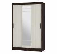 Шкаф-купе Тео ШКК-02 (1310х2000х500мм) венге / лоредо