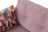 Диван-кровать Калгари-2 (2300х1020х760мм) велюр Альба роза / Твинкли розовый