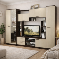 Гостиная Флора 2,7м венге / лоредо