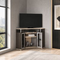 Тумба ТВ 044(2у) лдсп венге цаво / дуб молочный