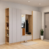 Прихожая Руэлла 2,7м дуб крафт золотой / кашемир