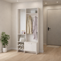 Прихожая Тео ПР-01 (1,0м) ясень белый