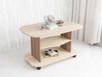 Журнальный стол Консул-2 лдсп дуб сонома / ясень шимо