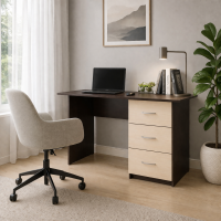 Письменный стол Сити-1 (1,2м) венге / дуб молочный