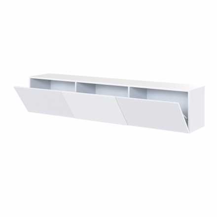 Тумба Сириния 1902x388x380 белый/МДФ белый снег
