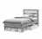 Кровать Денвер 0,9х2,0 м с ортопедическим основанием КР 01 Ателье светлый / Белый