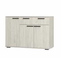 Комод Стандарт №4 NEW 1200х828х460мм дуб крафт белый