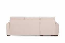 Угловой диван Монако-1 (2380х1520х860мм) велюр Альба бежевый