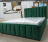 Кровать Вена (мора зеленый) 180x200 см каркас