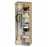 Сенди Шкаф 2-дверный ШК-09 (800х2180х460мм) дуб сонома / белый  (мальчик)