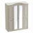 Шкаф 4х дверный Николь 1760х2350х560мм Ясень жемчужный / Ваниль
