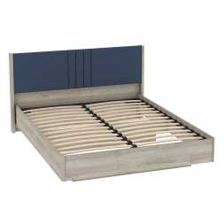 Лежер кровать КР-311-16-18 (180х200см) дуб серый / ткань Missoni 14