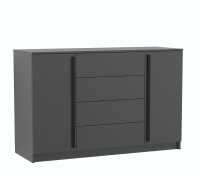 Комод 67.11 Брандо 1480х962х528мм ЛДСП диамант серый New 