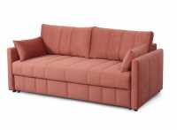 Диван-кровать Ларио велюр мора терракотовый