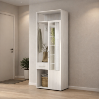 Прихожая Твин 0,8м ясень анкор светлый