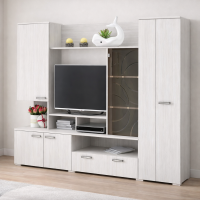 Гостиная Сиена 2,6м ясень анкор светлый