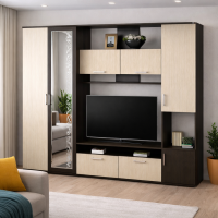 Гостиная Софи 2,3м венге / дуб белфорт